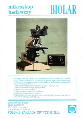 Mikroskop Badawczy Biolar B -1.jpg